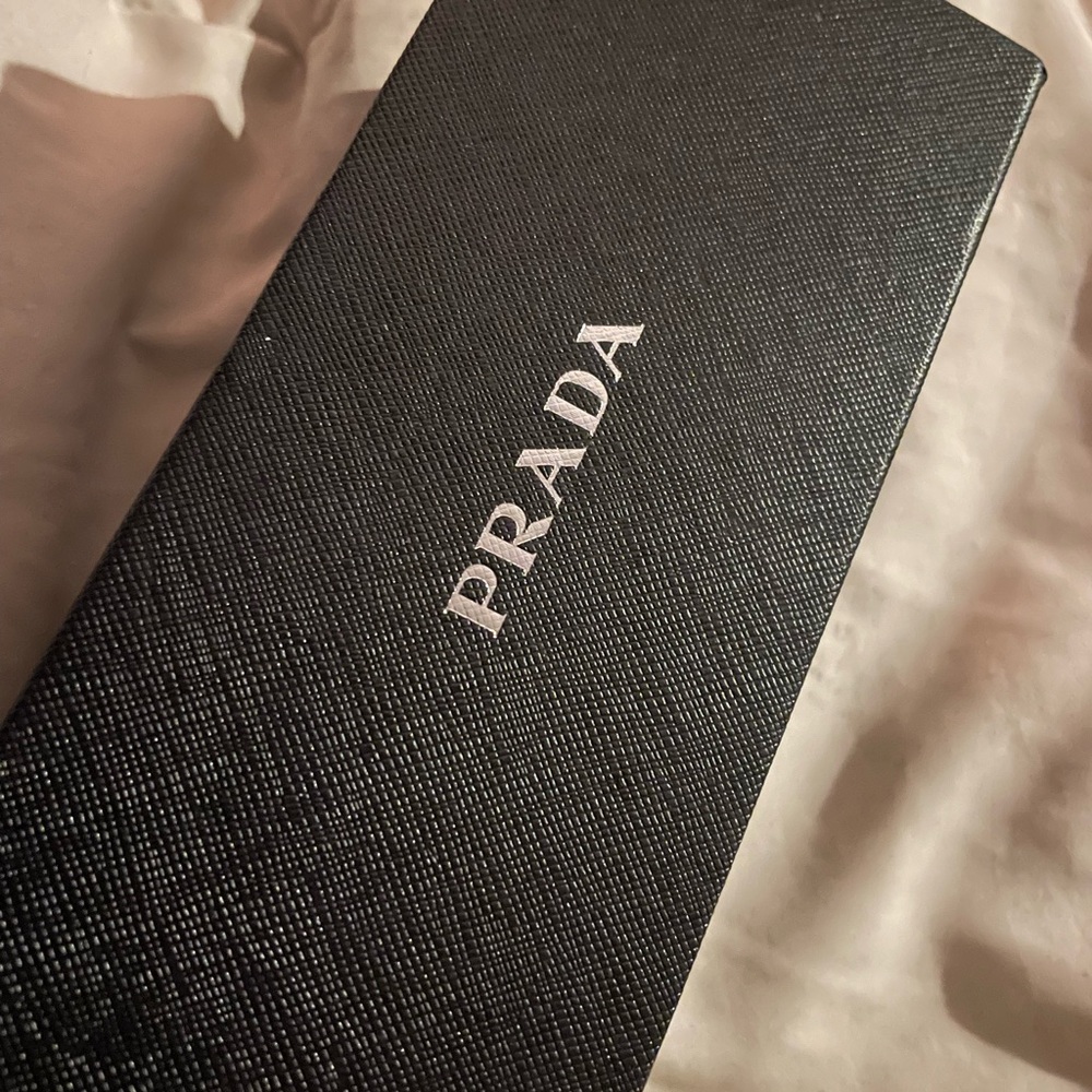 Prada Black Textured Box